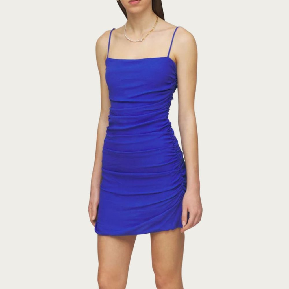 We Wore What Sapphire Blue Ronnie Dress